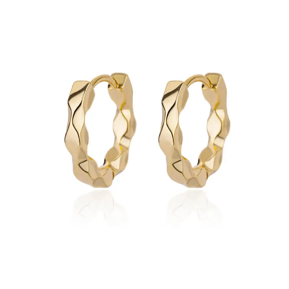 AuraRound Hoop Earrings
