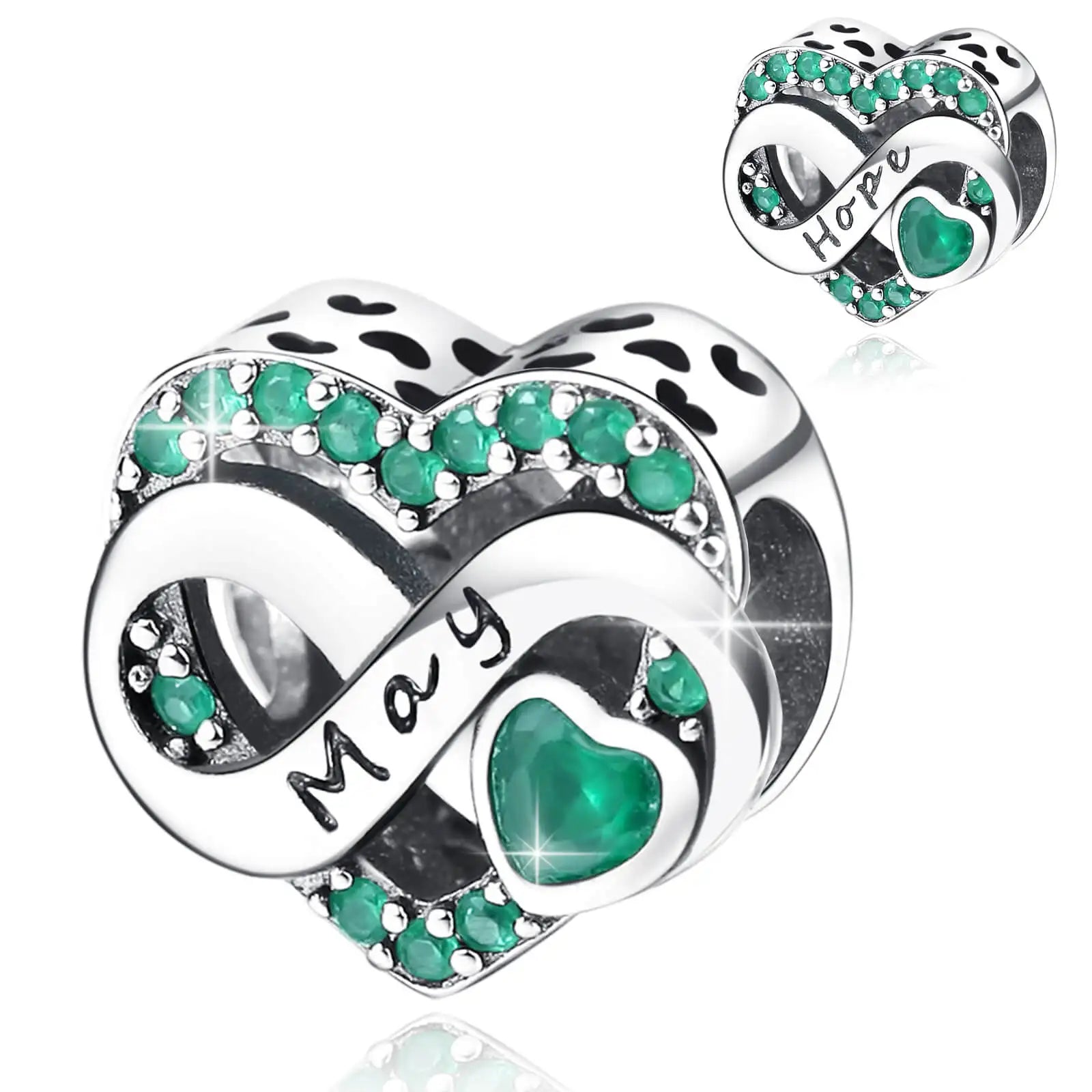 Timeless Spark 925 Birthstone Month Charm