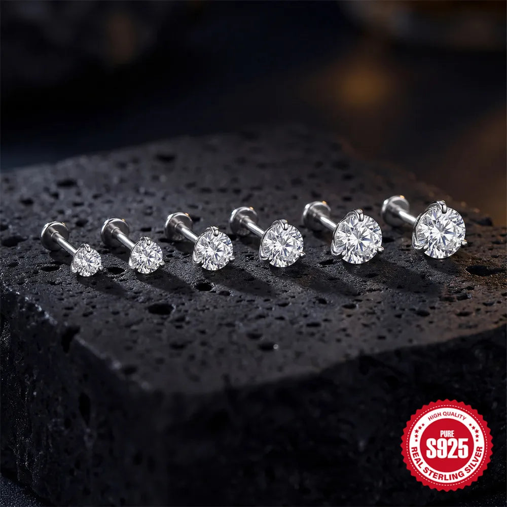 Brillia Silver Earrings