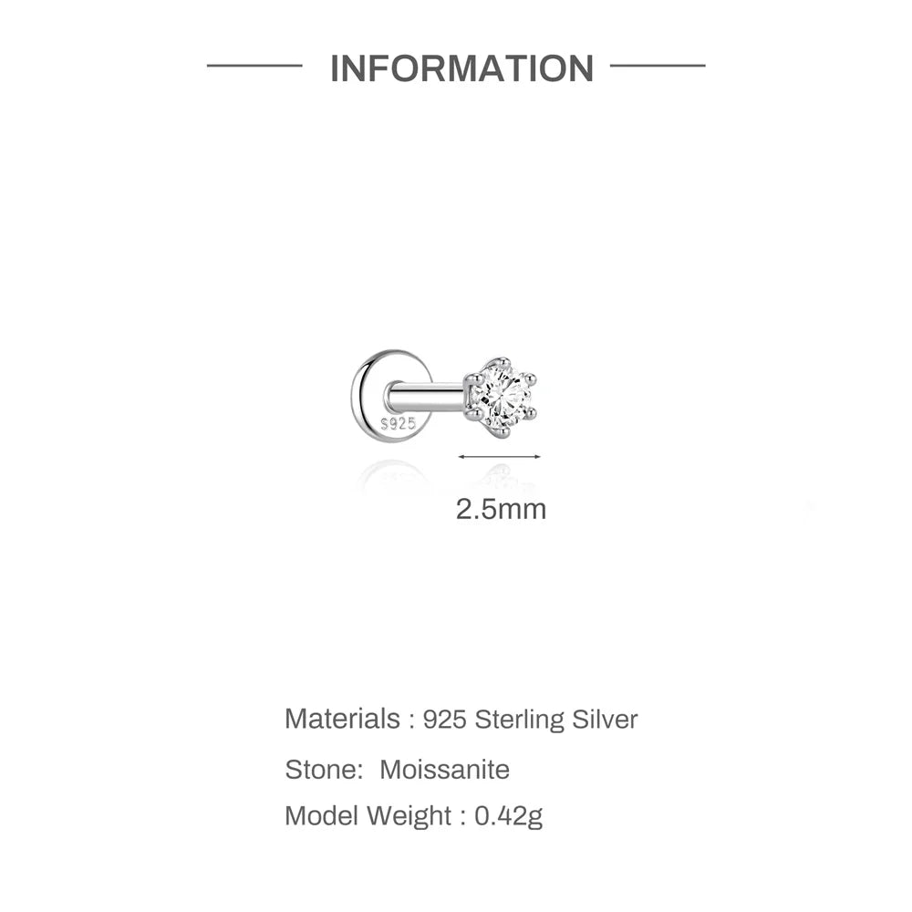 Brillia Silver Earrings