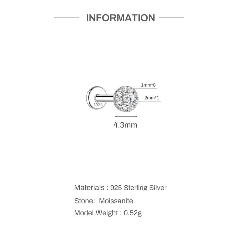 Brillia Silver Earrings