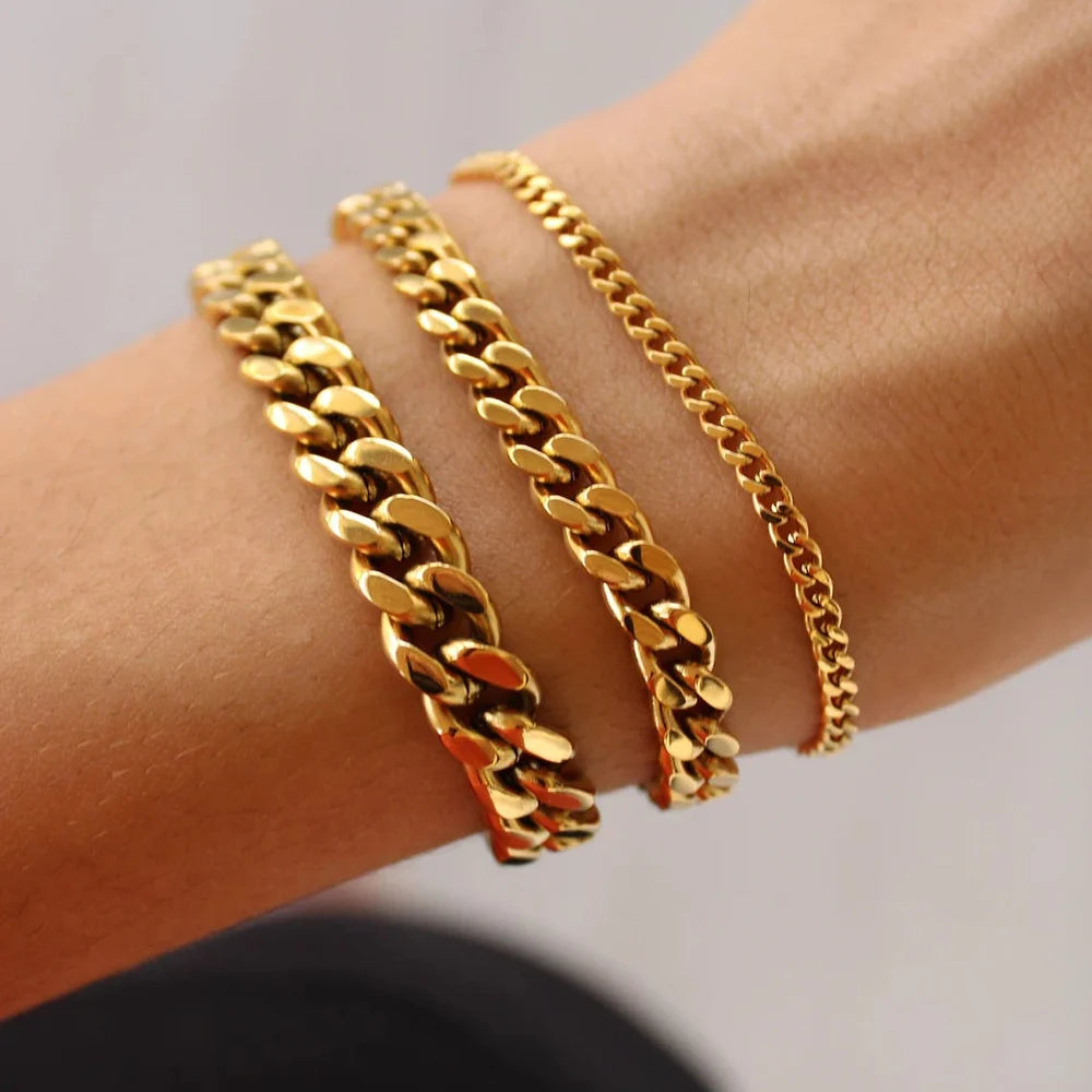Luxe Cuban Chain Bracelet