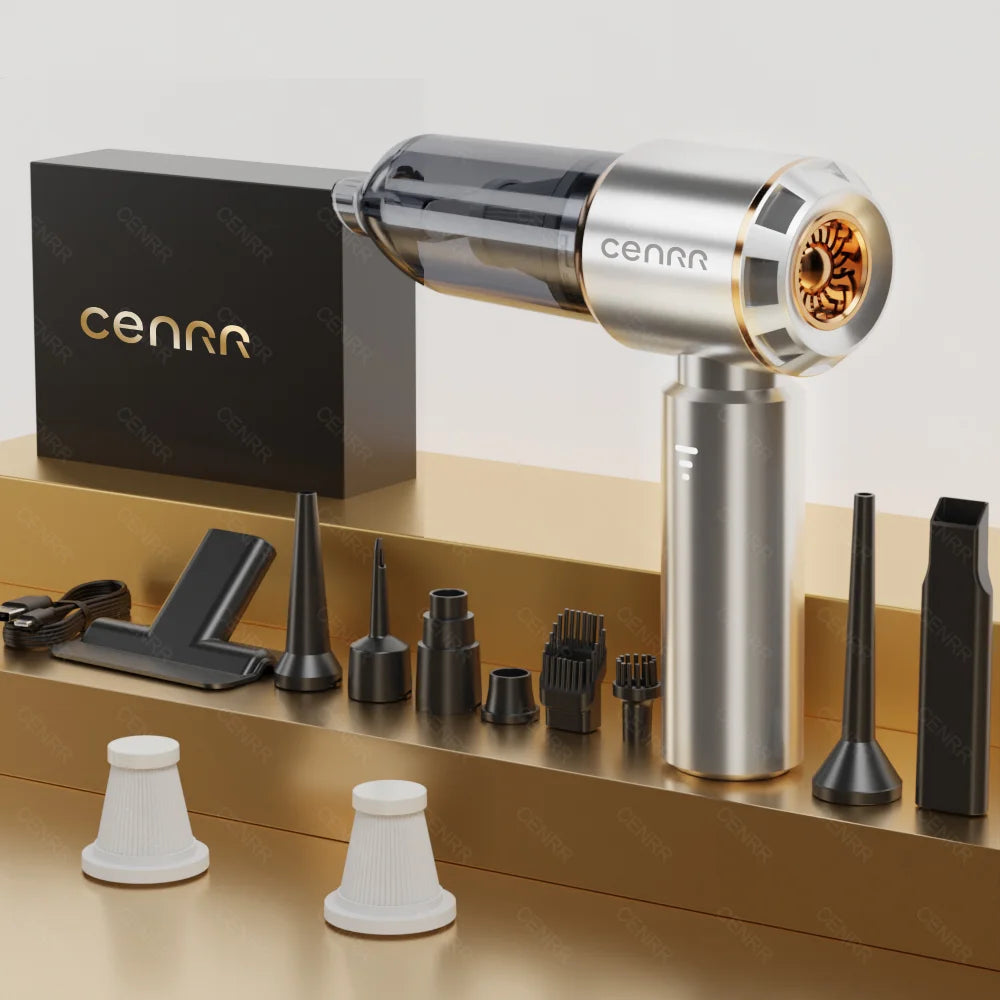 Mini Car Vacuum Cleaner Cordless Powerful Wireless Car Cleaner Handheld Portable Vacuum Cleaner Cleaning Machine
