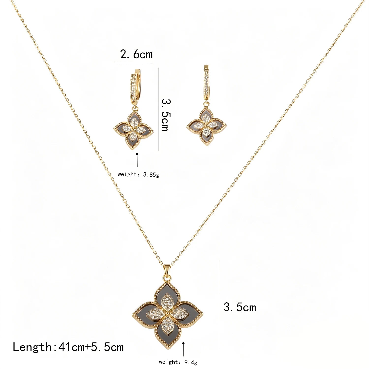 Royal Clover Jewelry Set