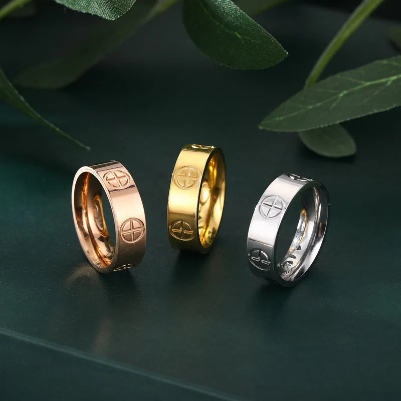 EternaCross Gold Ring