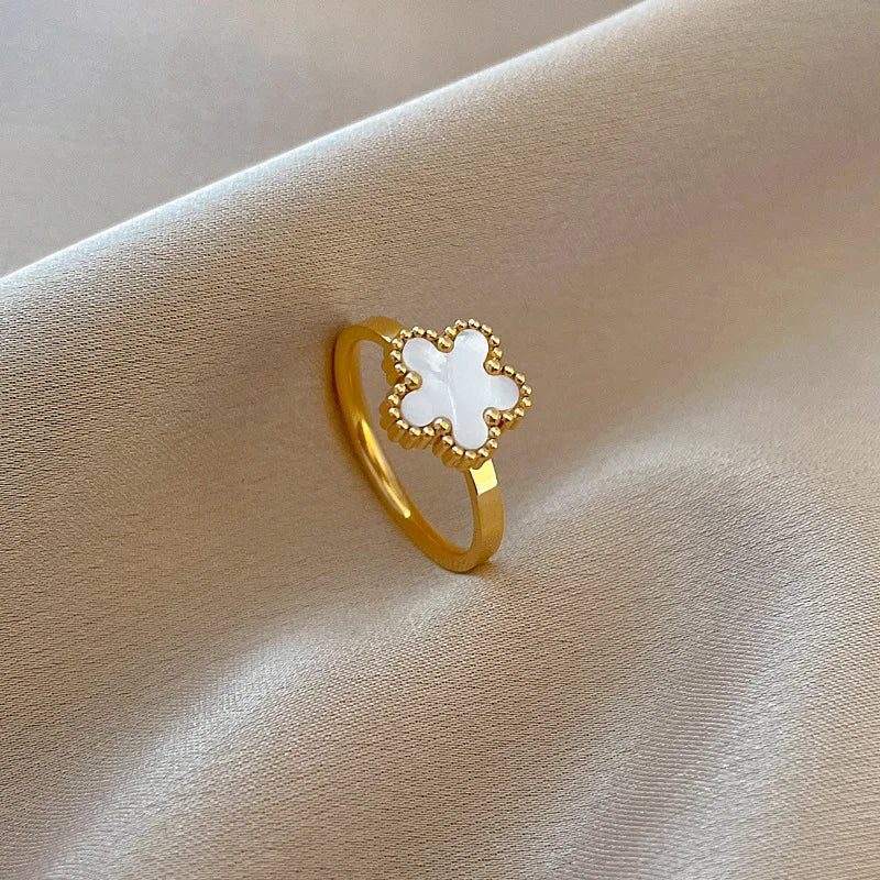 PlumPetal Elegance Ring