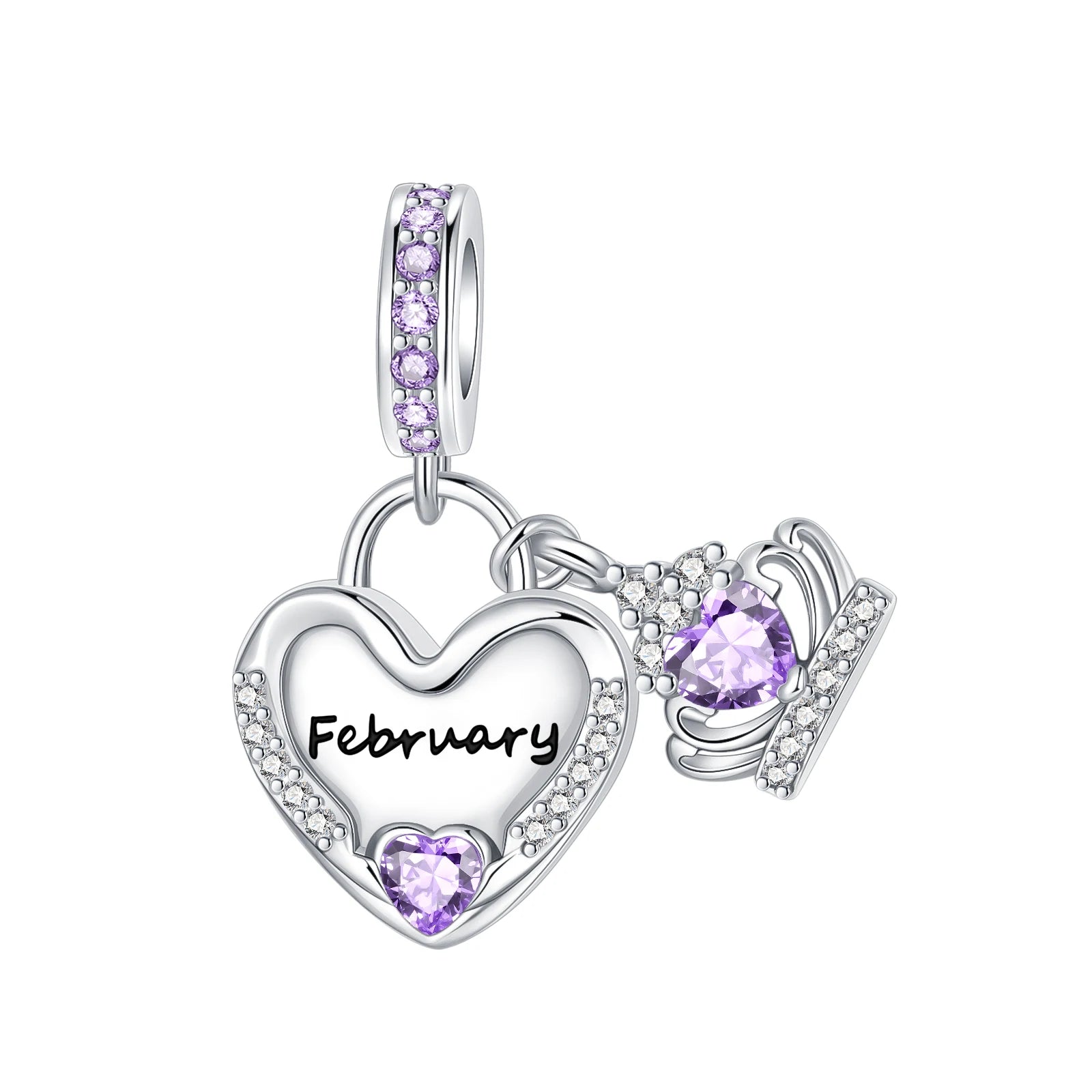 Timeless Spark 925 Birthstone Month Charm