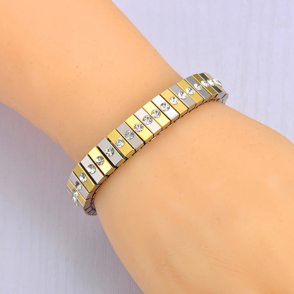 Aurelia Stretch Charm Bracelet