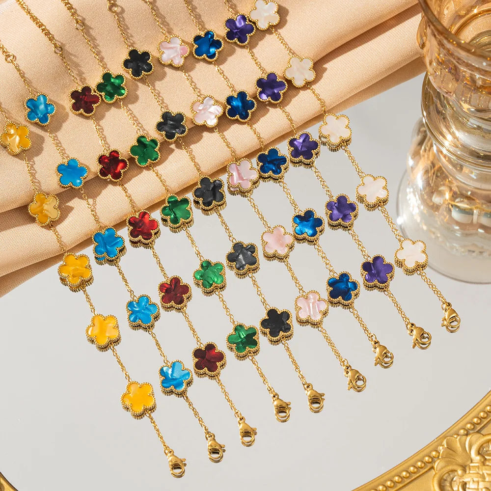 Five Bloom Bracelet