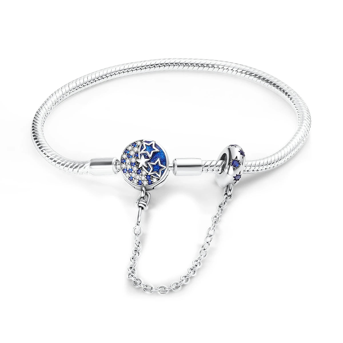 Aqua Charm Bracelet