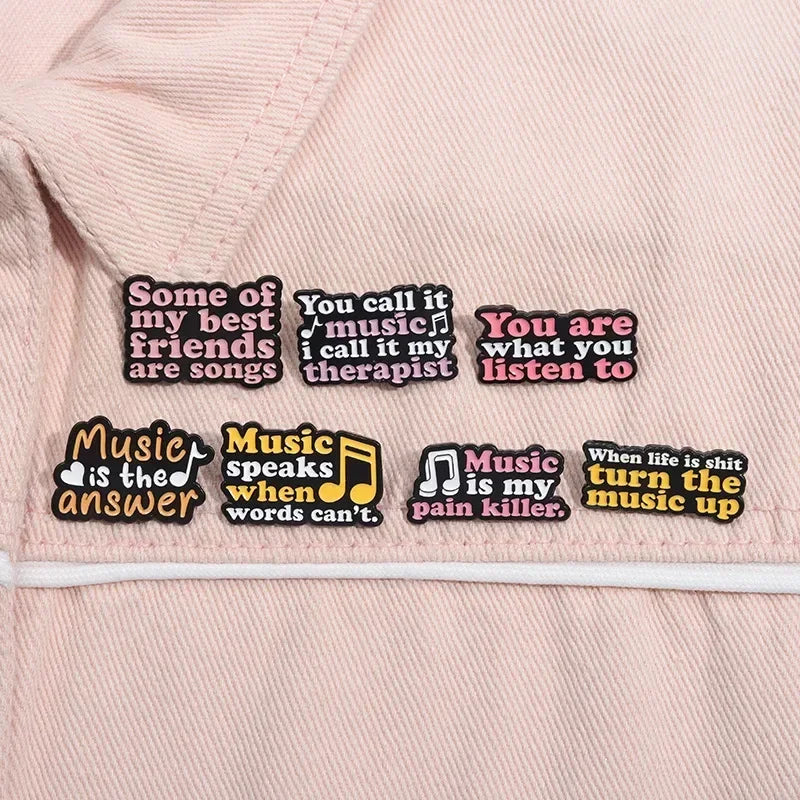 TuneMuse Enamel Pin