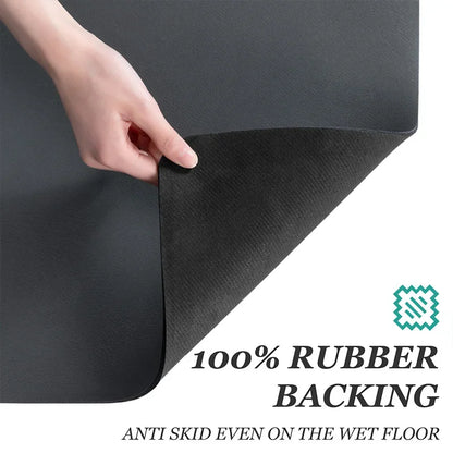 Super Absorbent Anti-Slip Coffee & Drying Mat – Quick Dry, Splash Proof Kitchen & Bathroom Pad for Countertops
