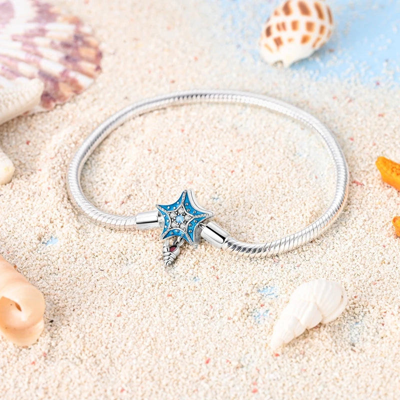 Aqua Charm Bracelet