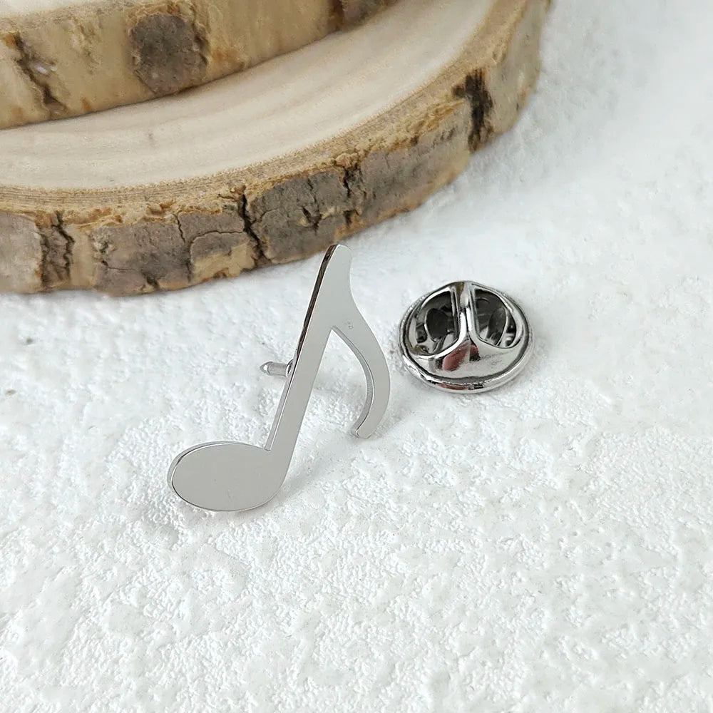 Music Note Luxe Brooch