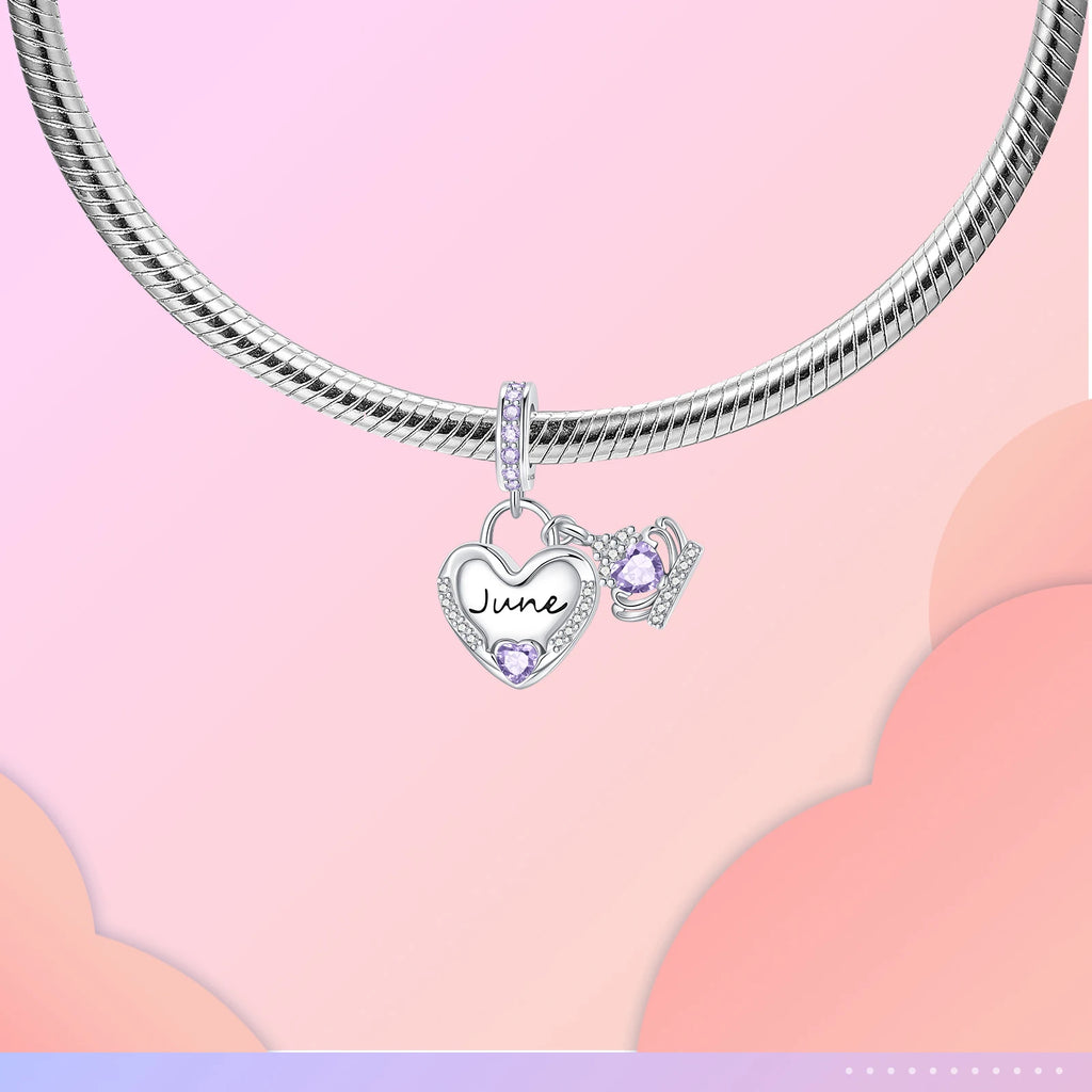 Timeless Spark 925 Birthstone Month Charm