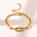 Celestia Gold Chain Bracelet