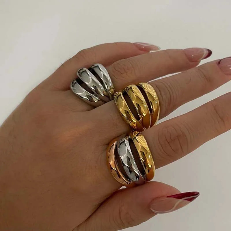 Triple Harmony Ring