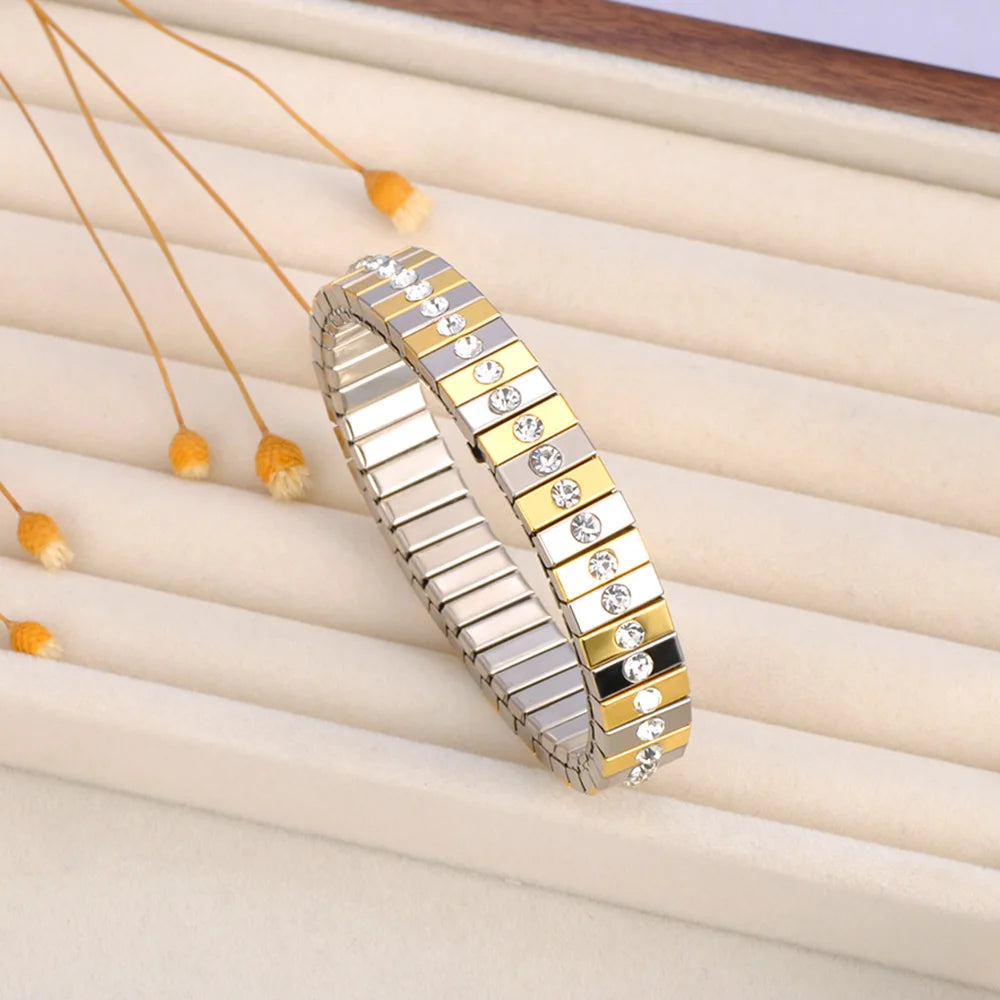 Aurelia Stretch Charm Bracelet