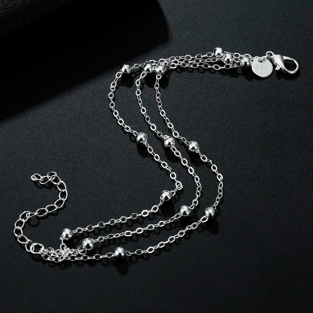 Silver Tassel Elegance Bracelet