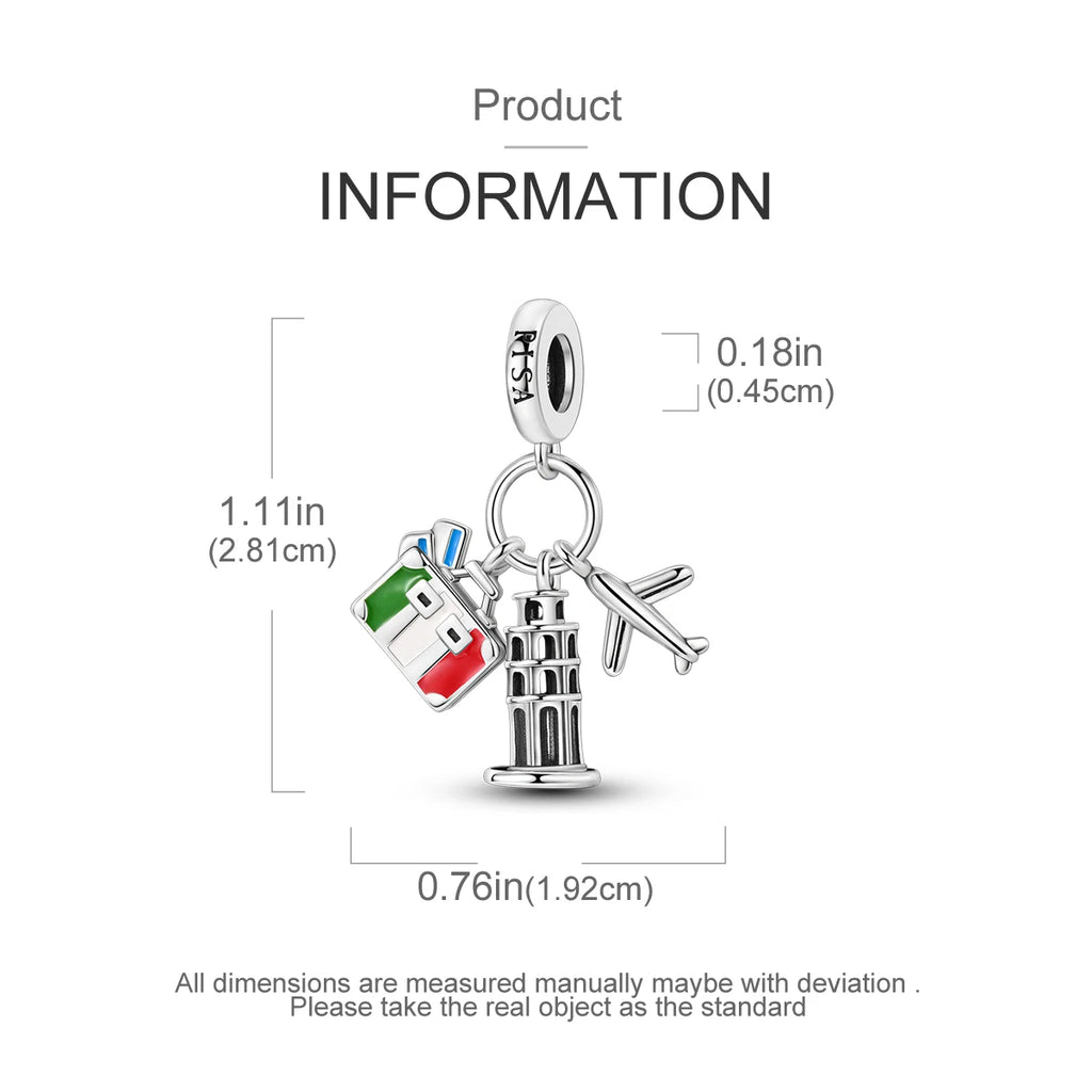 Paris Sky Journey Charm