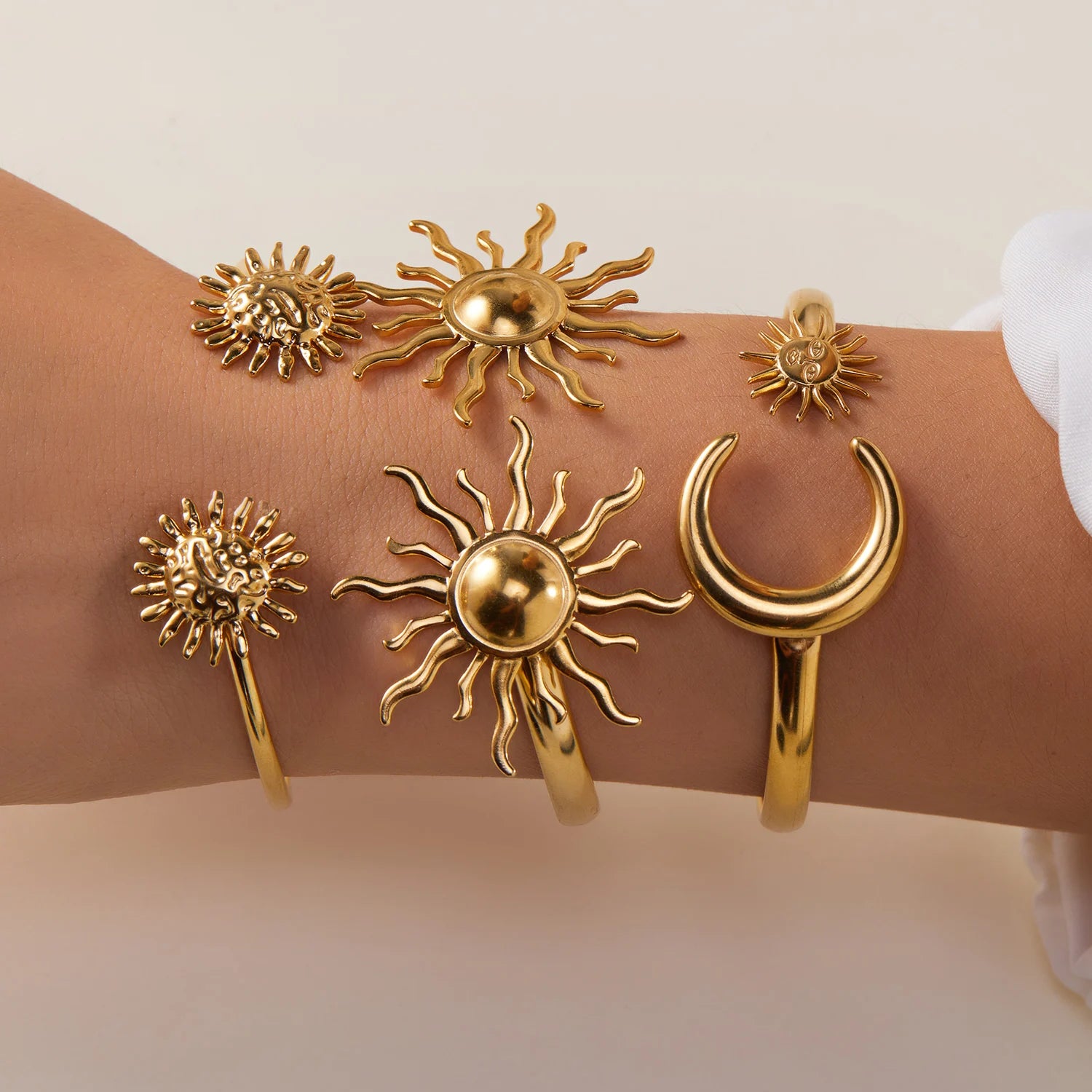 AuraSun Open Cuff Bracelet