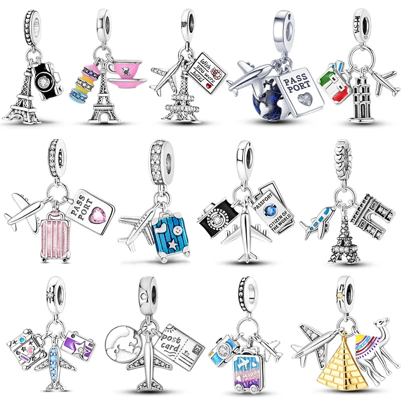 Paris Sky Journey Charm