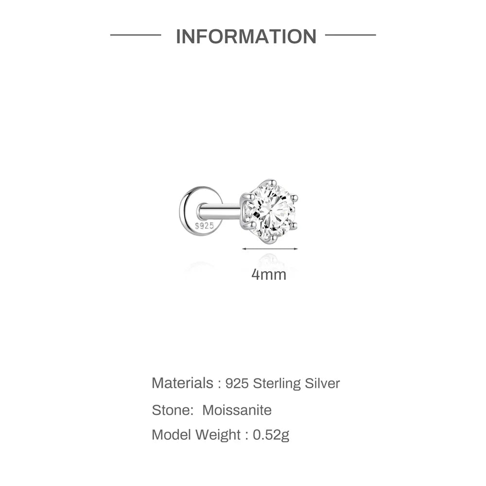 Brillia Silver Earrings