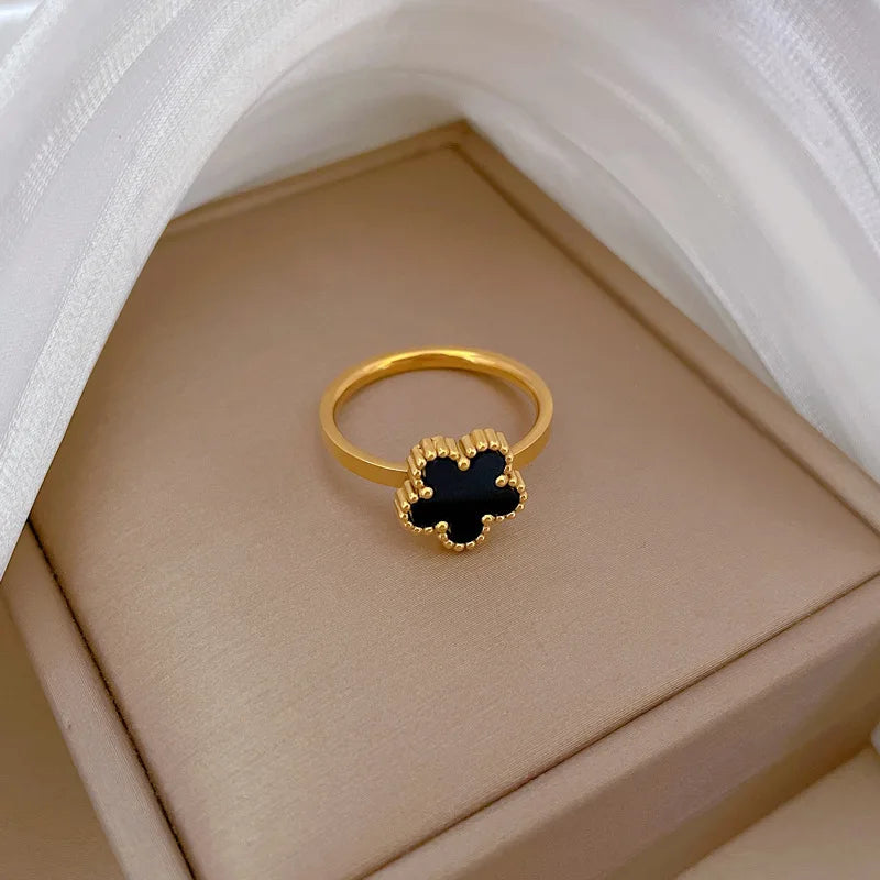 PlumPetal Elegance Ring