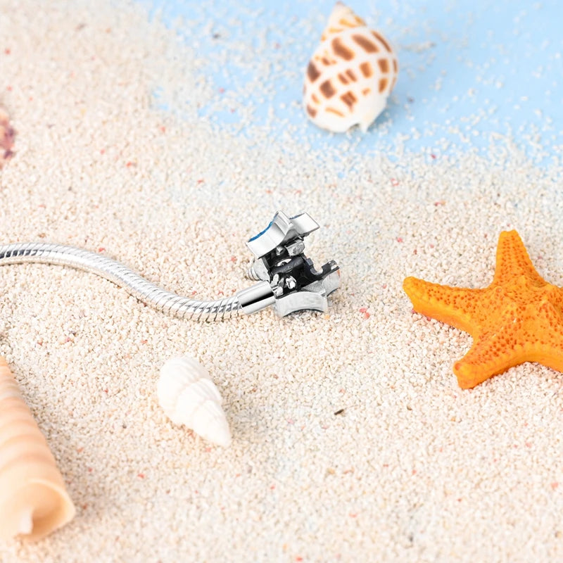 Aqua Charm Bracelet