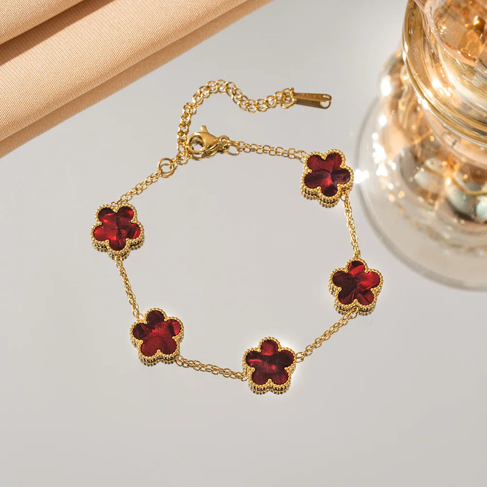 Five Bloom Bracelet