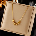 Golden Orbit Necklace