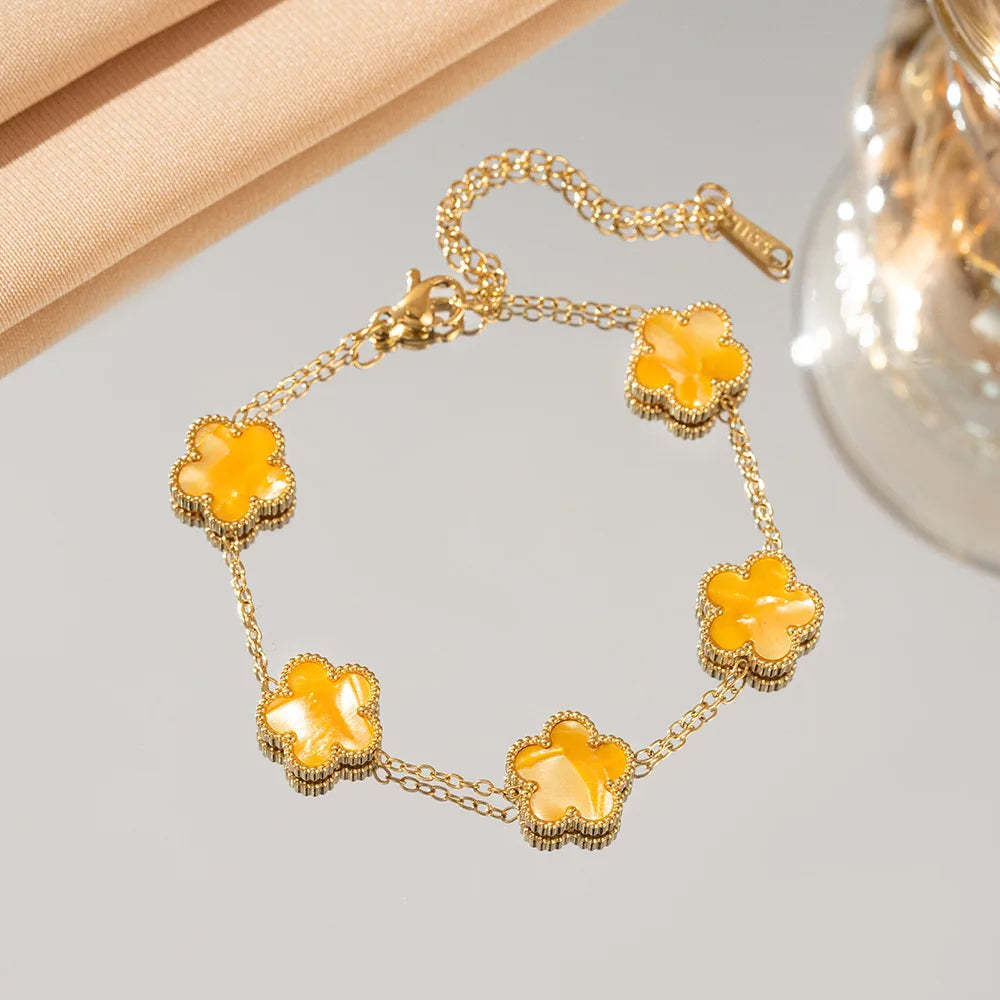 Five Bloom Bracelet