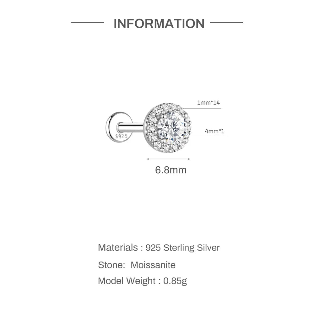 Brillia Silver Earrings