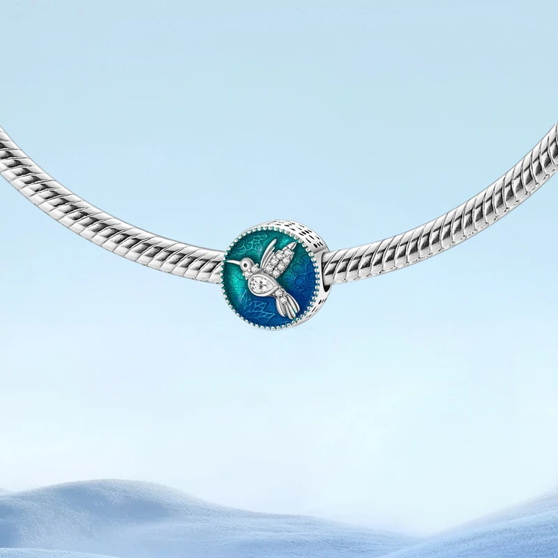 Travel Charm Silver Bracelet