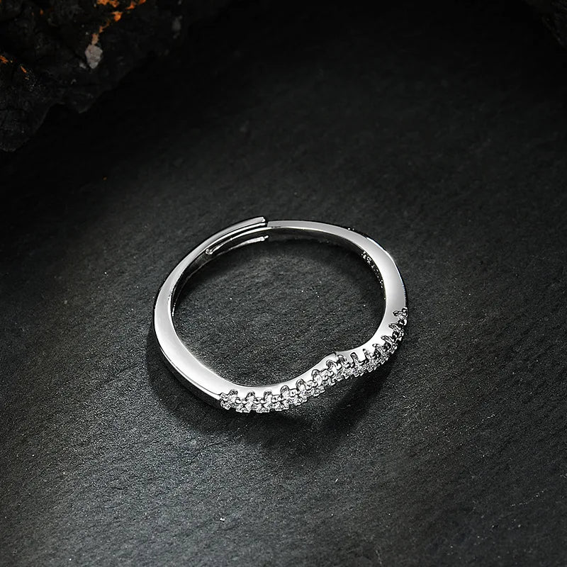 EternaSpark Silver Ring