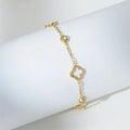 Clover Crystal Bracelet Set