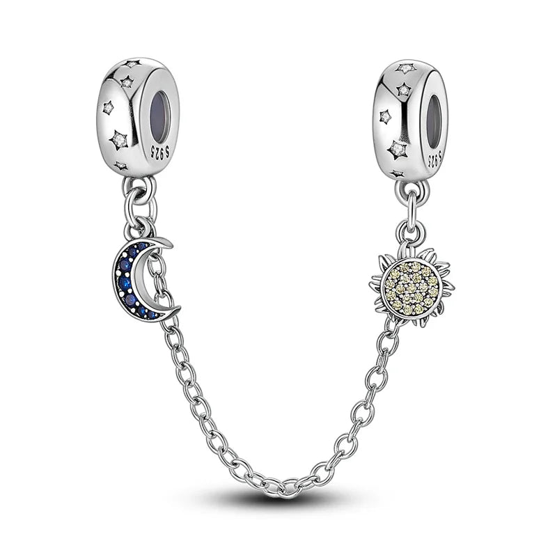 Celestial Moon & Star Safety Charm