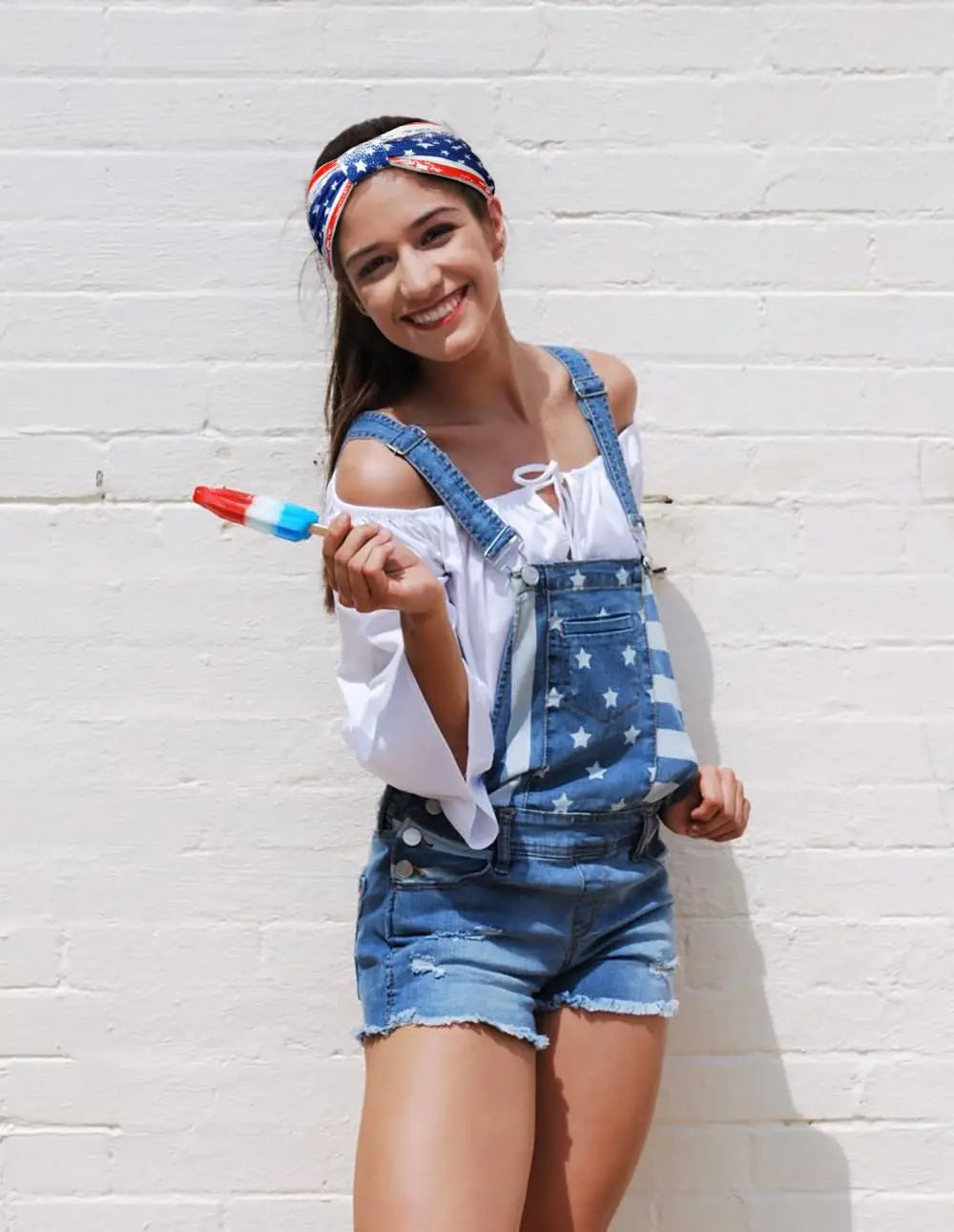 Women's Patriotic American Flag Headband