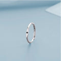 Silver Alphabet Ring