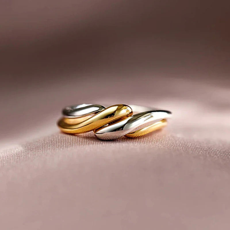 TwistGlow Two-Tone Ring