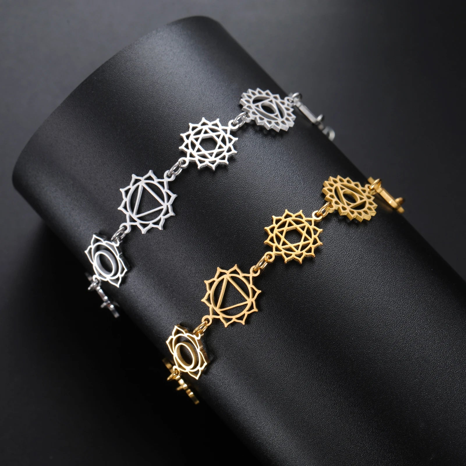 7 Chakra Charm Bracelet