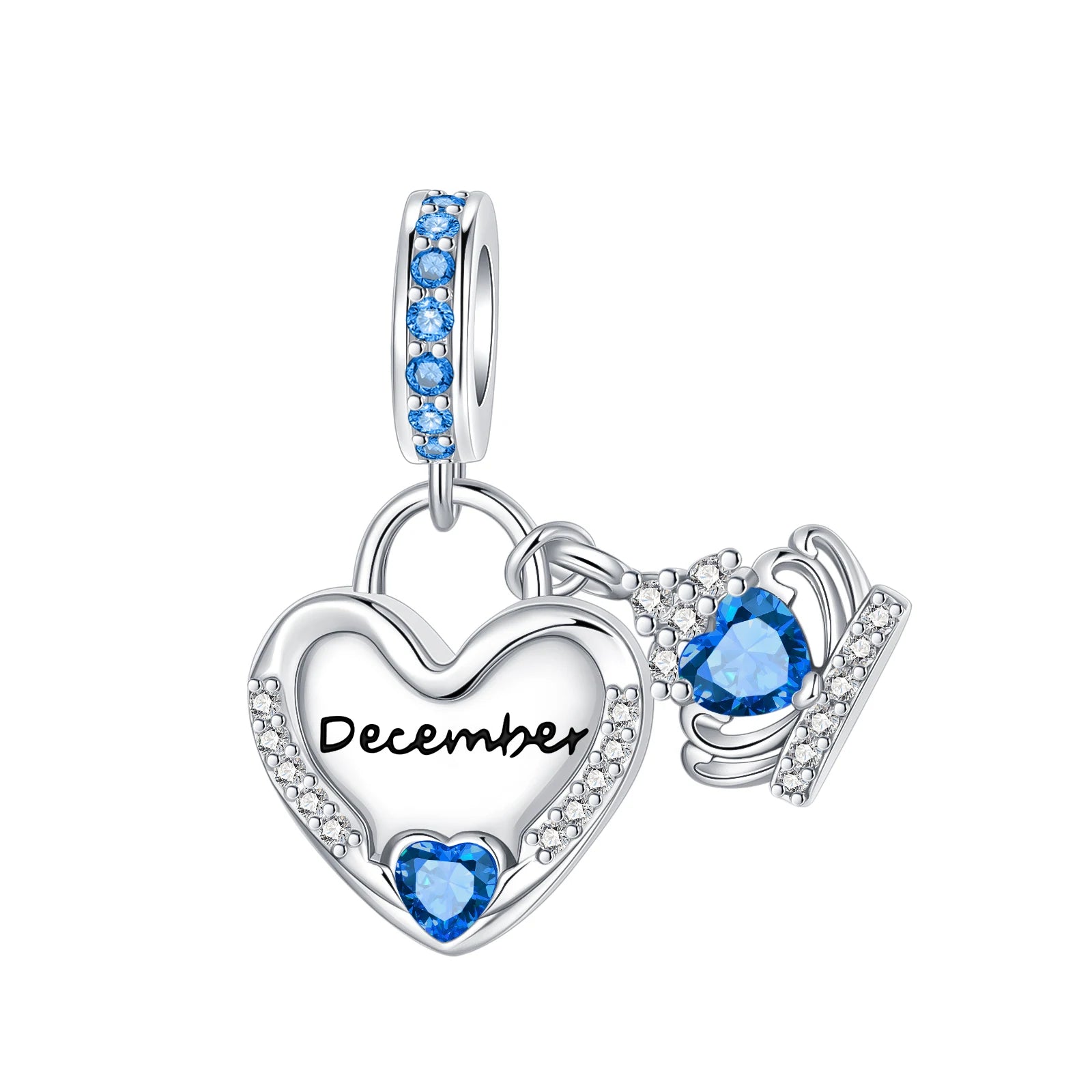 Timeless Spark 925 Birthstone Month Charm