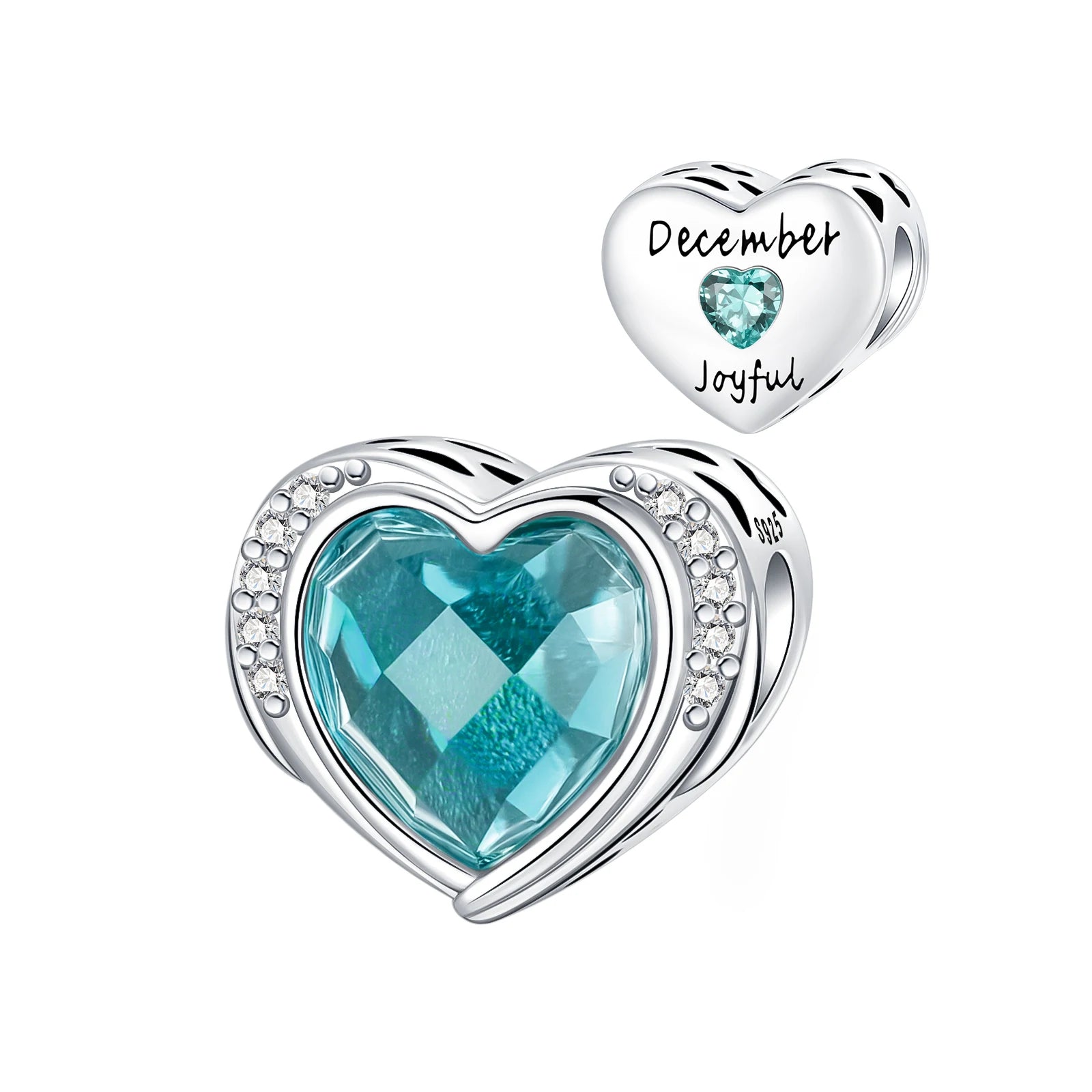 Timeless Spark 925 Birthstone Month Charm