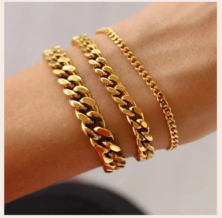 Luxe Cuban Chain Bracelet