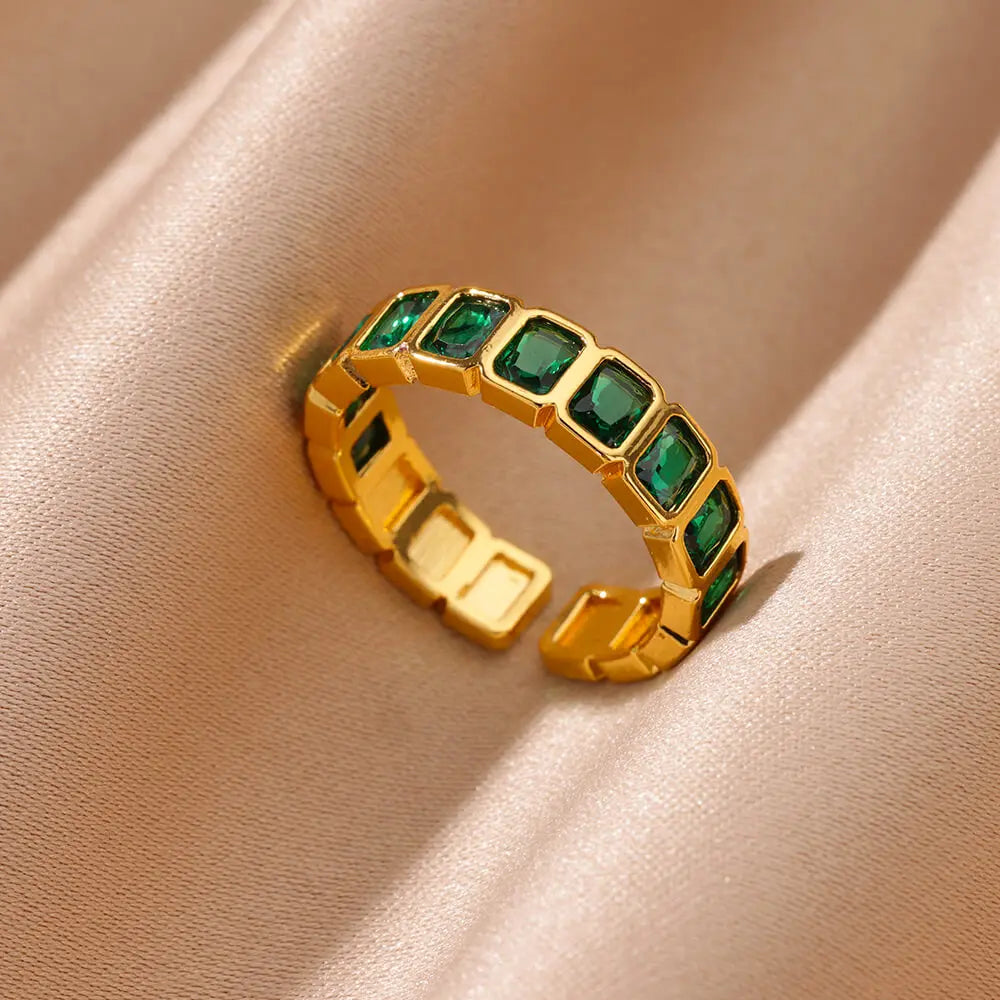 Aurora Shine Gold Ring