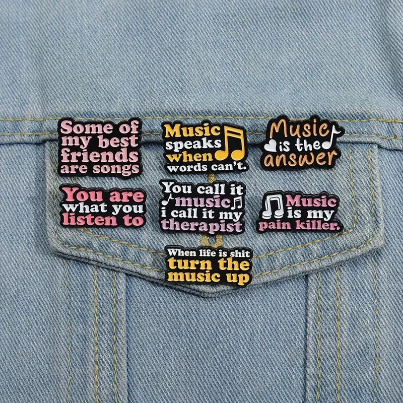 TuneMuse Enamel Pin