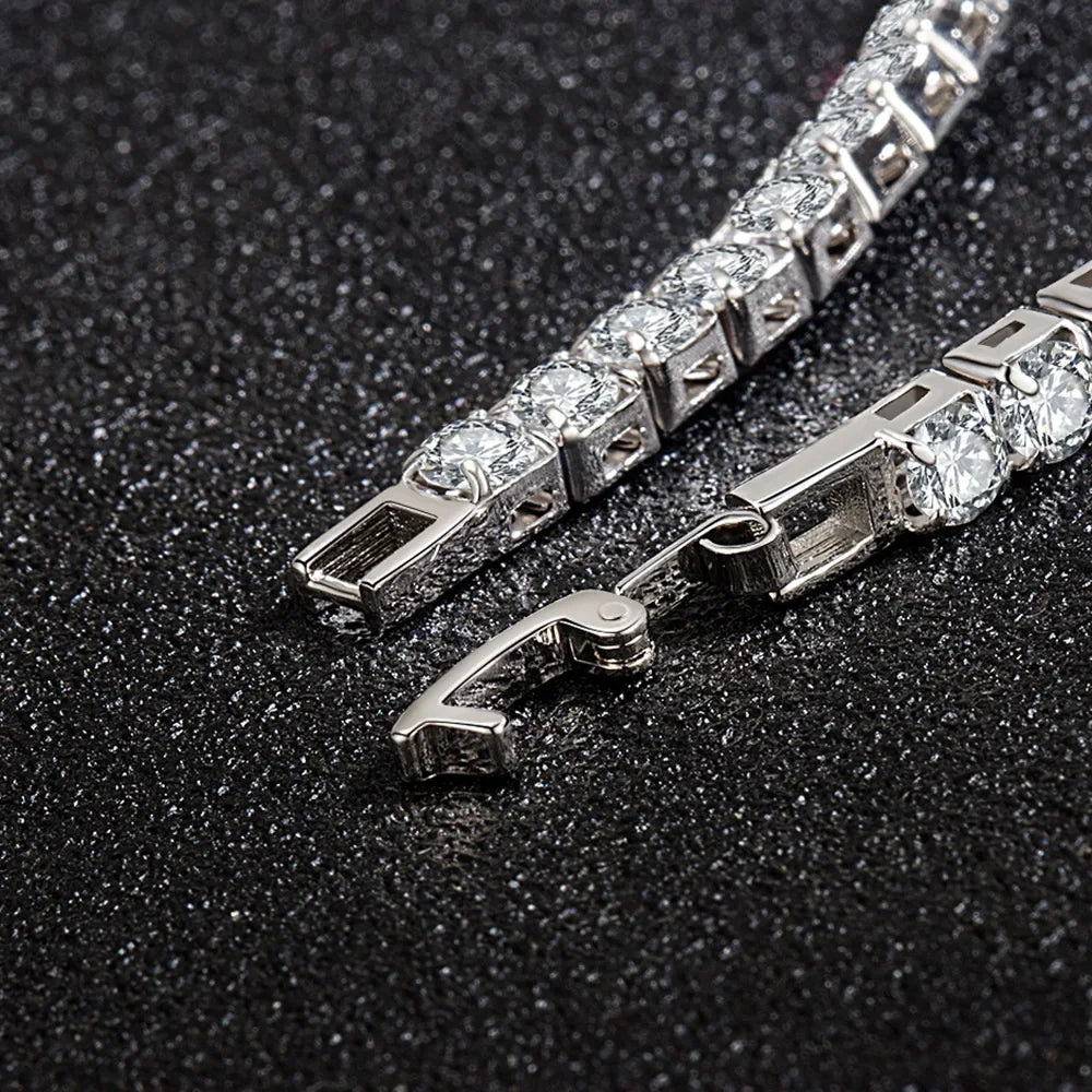 Opal Glow Tennis Bracelet