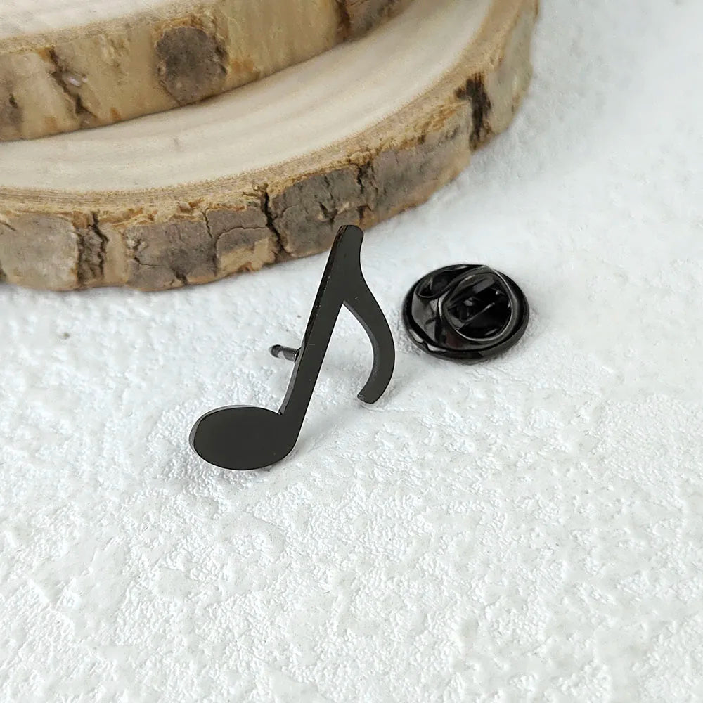 Music Note Luxe Brooch
