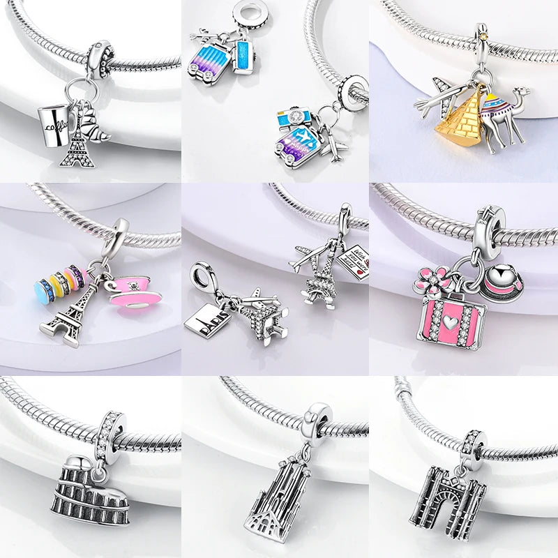 Paris Sky Journey Charm