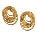 Eterna Oval Line Studs